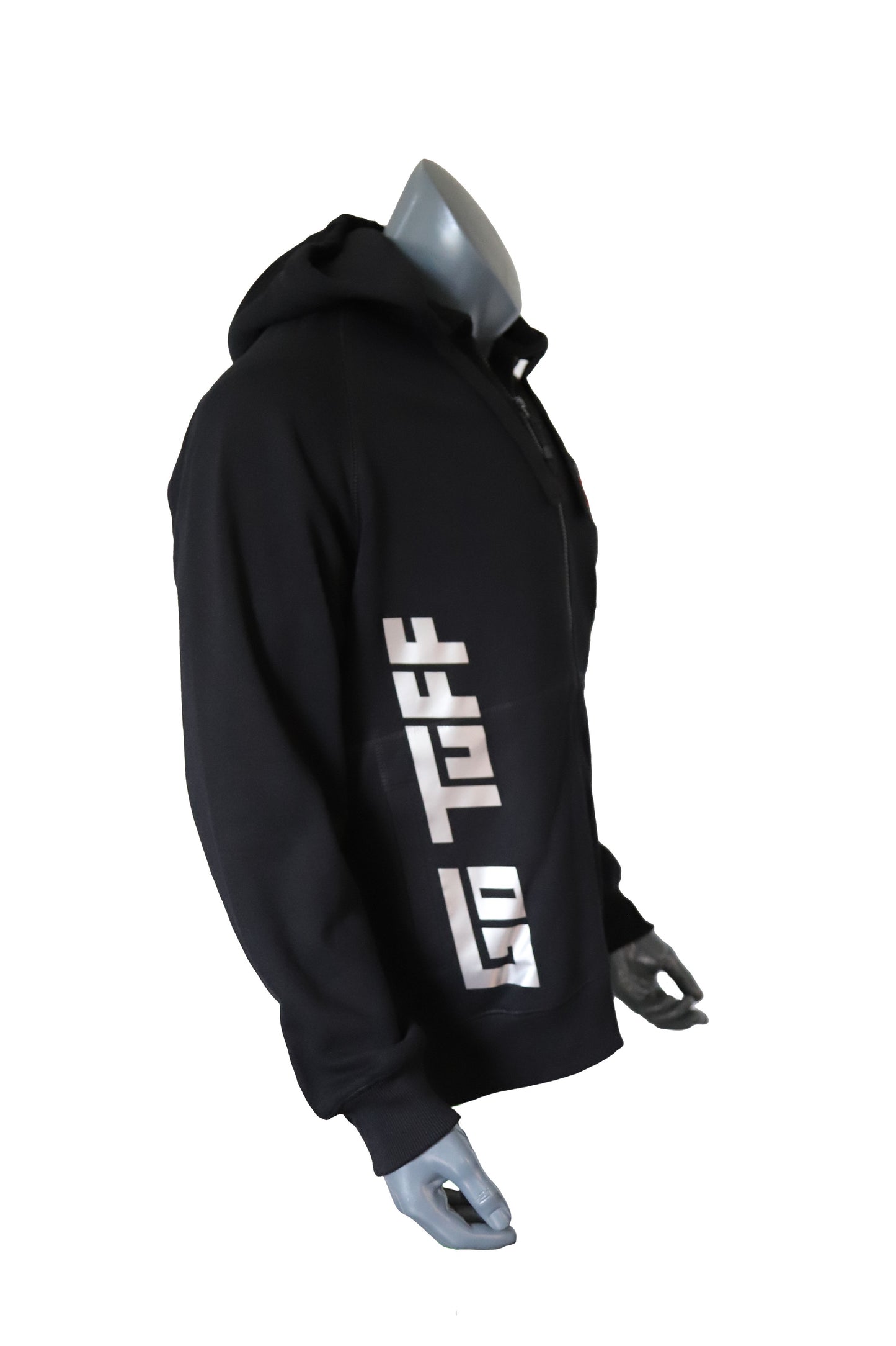 Hoodie - GO TUFF Fleece with zip